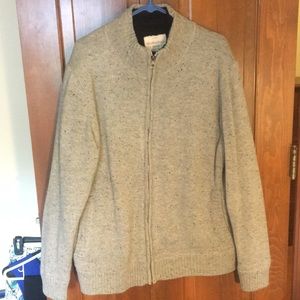 Sherpa lined sweater